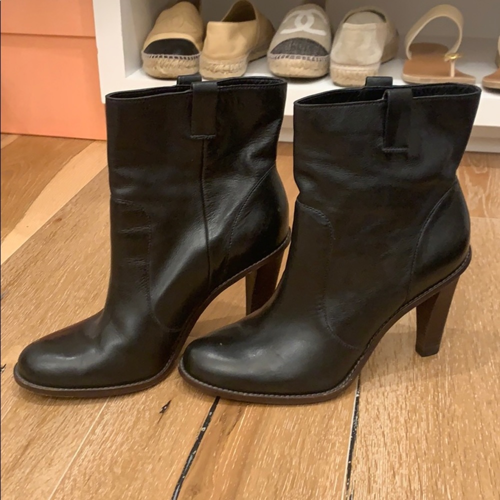 Cole Haan x Nike air black booties